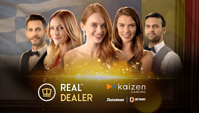 Real Dealer Studios与Kaizen Gaming合作，在罗马尼亚和希腊首次推出。