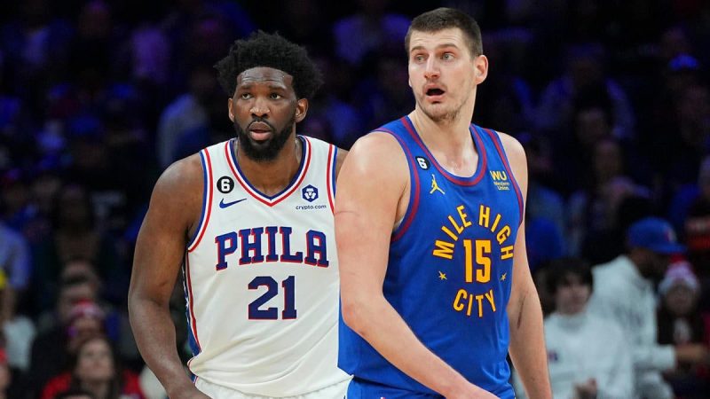 乔尔-恩比德的76人队和尼古拉-约基奇的掘金队在进入NBA总决赛的道路上都可能面临前所未有的困难