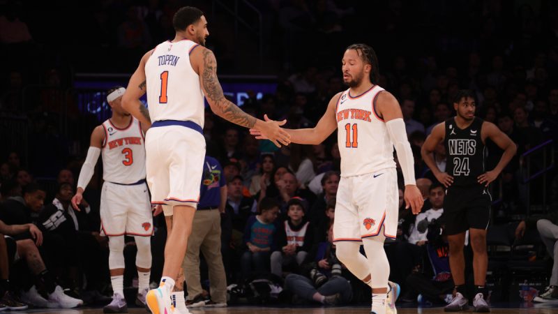 NBA第一篮子推荐：在尼克斯对阵步行者（4月5日）的比赛中投注贾伦-布伦森和奥比-托平